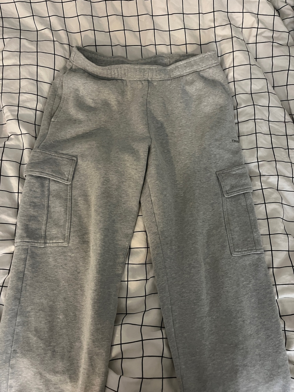 Aritzia Cargo Straight Cozy Fleece Sweatpants Wide Leg